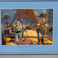 Framed 1996 Disney Store Exclusive Toy Story Commemorative Lithograph